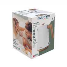 Salter EK5822WHTVDE Toronto greitai užverdantis virdulys, baltas