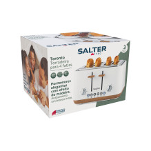 Salter EK5823WHTVDE Toronto 4 riekelių skrudintuvas