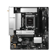Mainboard, ASROCK, Intel B860, LGA 1851 (Socket V1), micro ATX, RAM DDR5-SDRAM, 2xSlots, Wi-Fi Yes, Bluetooth Yes, 1xNum