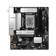 Mainboard, ASROCK, Intel B860, LGA 1851 (Socket V1), micro ATX, RAM DDR5-SDRAM, 2xSlots, Wi-Fi Yes, Bluetooth Yes, 1xNum