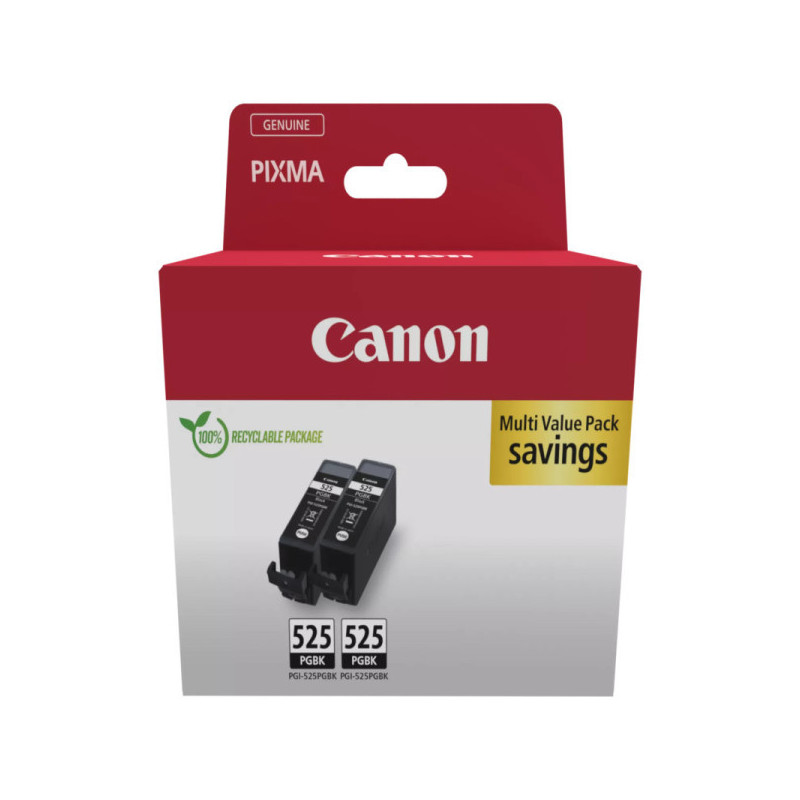 OEM kasetė Canon PGI-525 Black 2vnt. (4529B017)