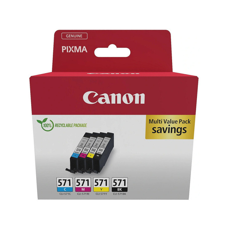 OEM cartridge set Canon CLI-571 C / M / Y / BK