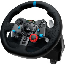 LOGITECH G29 Driving Force lenktyninis vairas, skirtas PlayStation 5 ir PlayStation 4 - juodas - USB - PLUGCG - WWi-9006