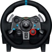 LOGITECH G29 Driving Force lenktyninis vairas, skirtas PlayStation 5 ir PlayStation 4 - juodas - USB - PLUGCG - WWi-9006