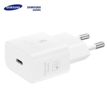 Charger Samsung 1 x USB Type C, white, 25 W