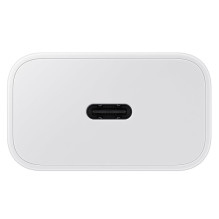 Charger Samsung 1 x USB Type C, white, 25 W