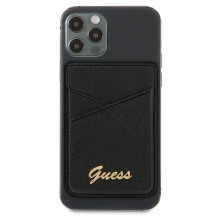 „Guess Saffiano MagSafe“ piniginė – juoda