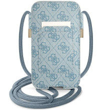 Guess Handbag GUPHL4GMGBL 6.7" blue / blue hardcase 4G Big Metal Logo
