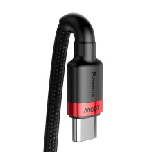 Baseus Baseus CATKLF-AL91 USB-C - USB-C PD QC cable 100W 5A 480Mb / s 2m - black and red