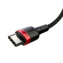 Baseus Baseus CATKLF-AL91 USB-C - USB-C PD QC cable 100W 5A 480Mb / s 2m - black and red