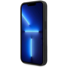 Guess 4G Big Metal Logo dėklas, skirtas iPhone 15 Pro Max - pilkas