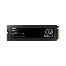 SSD, SAMSUNG, 990 PRO su aušintuvu, 1TB, M.2, PCIE, NVMe, MLC, Rašymo greitis 6900 MB/s, Skaitymo greitis 7450 MB/s, 2,3