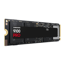 SSD, SAMSUNG, 9100 PRO, 1TB, M.2, PCIe Gen5, NVMe, TLC, Rašymo greitis 13300 MB/s, Skaitymo greitis 14700 MB/s, 2,38 mm,