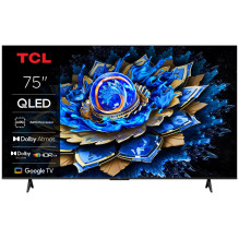 Televizorius, TCL, 75 colių, 4K Ultra HD, 3840 x 2160 pikselių, plokščias, 16:9, QLED, 75T69C