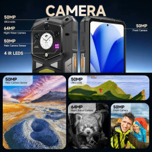 MOBILE PHONE ARMOR 29 ULTRA / 16GB / 1TB MARVEL BLACK ULEFONE
