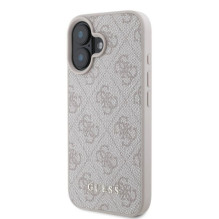 Guess 4G Classic iPhone 16 dėklas – rožinis