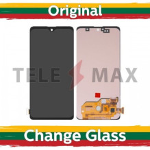 Screen for Samsung A515 A51 black (Updated: Telemax) (NoFrame version)