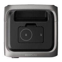 Portable Power Station - EcoFlow River 3 Max Plus 858Wh, 600W Output, Wireless Charging, Black