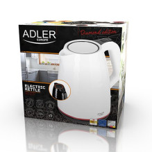 Electric Kettle - Adler AD 1277 B 1.7L 2200W Cordless With Boil-Dry Protection Black
