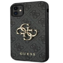 Guess Apple iPhone 11 6.1 / Xr hardcase 4G Big Metal Logo Black Guess Apple iPhone 11 6.1 / Xr hardcase 4G Big Metal Logo Black