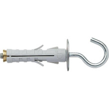 NYLON PLUG WITH HOOK 9X40...