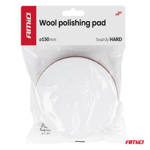 Pad polerski wełniany futro twardy hard 150mm ADET-36 AMIO-04884