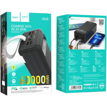 Returned item External battery Power Bank Hoco J86B 22.5W PD+Quick Charge 3.0 60000mAh black Returned item External battery Power Bank Hoco J86B 22.5W PD+Quick Charge 3.0 60000mAh black