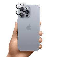 Camera protector 3mk Lens Pro Apple iPhone 16 Pro / 16 Pro Max black Camera protector 3mk Lens Pro Apple iPhone 16 Pro / 16 Pro Max black