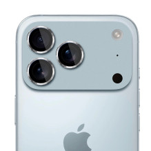 Apsauginis stikliukas kamerai 3mk Lens Pro Apple iPhone 17 Pro / 17 Pro Max sidabrinis Apsauginis stikliukas kamerai 3mk Lens Pro Apple iPhone 17 Pro / 17 Pro Max sidabrinis