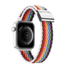 Bracelet Dux Ducis Mixture II Series Apple Watch 38 / 40 / 41mm Pale Stripes
