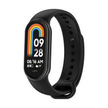 Apyrankė Xiaomi Mi Band 8 / 9 / 10 juoda Apyrankė Xiaomi Mi Band 8 / 9 / 10 juoda
