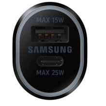 Automobilinis įkroviklis Samsung EP-L4020NBEGEU 40W USB-C / USB-A juodas