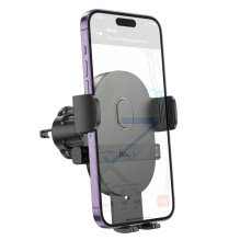 Car phone holder Hoco H18 (air vent) black Car phone holder Hoco H18 (air vent) black
