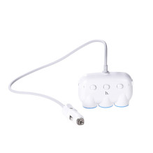 Car charger-hub Hoco C1 with 2 USB ports and three (3.1A) ports