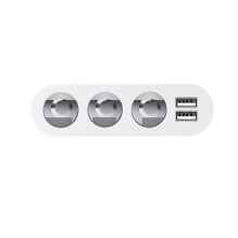 Car charger-hub Hoco Z13 with 2 USB ports and three connectors Car charger-hub Hoco Z13 with 2 USB ports and three connectors