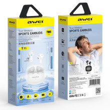 Wireless headphones Awei T71 white