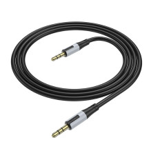 Audio cable Borofone BL19 3.5mm to 3.5mm black Audio cable Borofone BL19 3.5mm to 3.5mm black