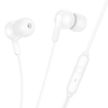 Headphones Hoco M124 3.5mm white Headphones Hoco M124 3.5mm white