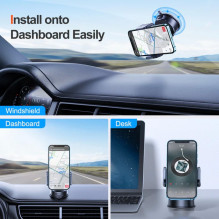 Automobilinis telefono laikiklis Joyroom JR-ZS284 (dashboard) juodas Automobilinis telefono laikiklis Joyroom JR-ZS284 (dashboard) juodas