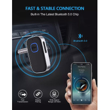 AUX Bluetooth hands-free receiver Reach BR-1 black AUX Bluetooth hands-free receiver Reach BR-1 black