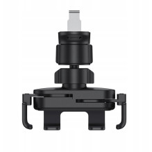 Baseus car phone holder for air vents, black SUWX010001