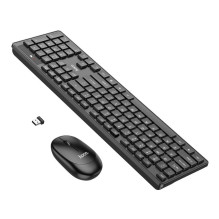 Wireless keyboard and mouse set Hoco GM17 black Wireless keyboard and mouse set Hoco GM17 black