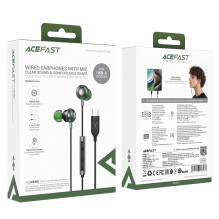Ausinės Acefast L5 USB-C juodos Ausinės Acefast L5 USB-C juodos