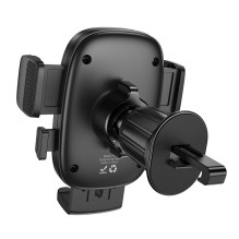 Automobilinis telefono laikiklis Hoco H75 (air vent) juodas Automobilinis telefono laikiklis Hoco H75 (air vent) juodas