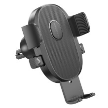 Car phone holder Borofone BH92 (air vent) black Car phone holder Borofone BH92 (air vent) black