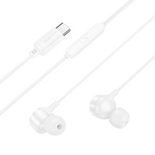 Borofone BM94 USB-C headphones white Borofone BM94 USB-C headphones white