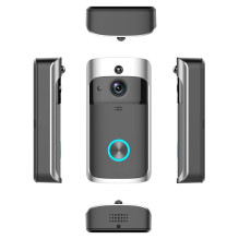 Wireless smart doorbell with camera and motion sensor Reach DB-1 black Wireless smart doorbell with camera and motion sensor Reach DB-1 black