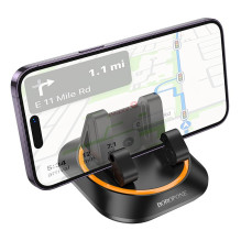 Automobilinis telefono laikiklis Borofone BH116 (dashboard) juodas Automobilinis telefono laikiklis Borofone BH116 (dashboard) juodas