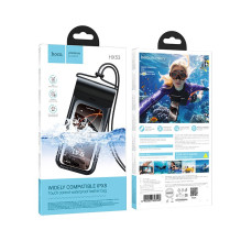 Waterproof case Hoco HX53 black Waterproof case Hoco HX53 black