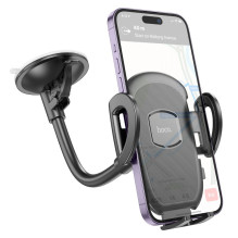 Car phone holder Hoco H10 (windshield) black